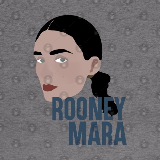 Rooney Mara Head by JorisLAQ